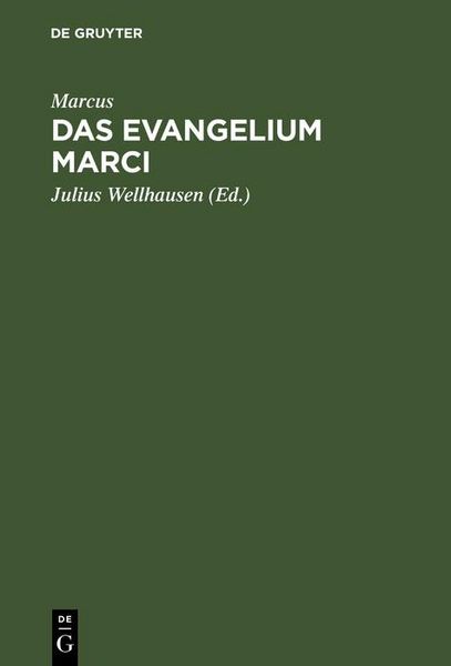 Produktbild: Das Evangelium Marci