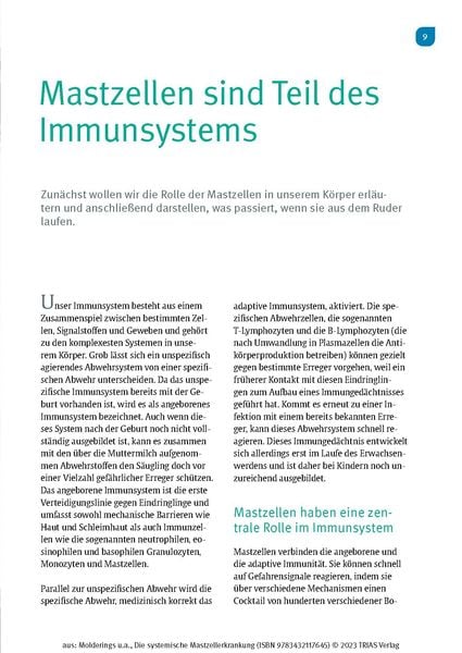 Die systemische Mastzellerkrankung
