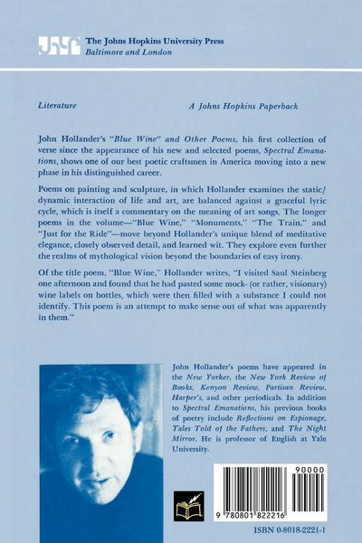 Produktbild: Blue Wine and Other Poems