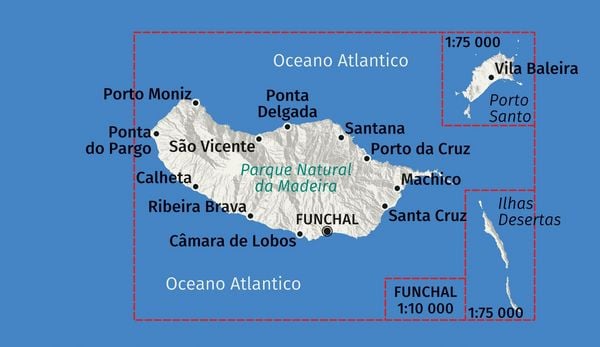 Produktbild: KOMPASS Wanderkarte 234 Madeira 1:50.000