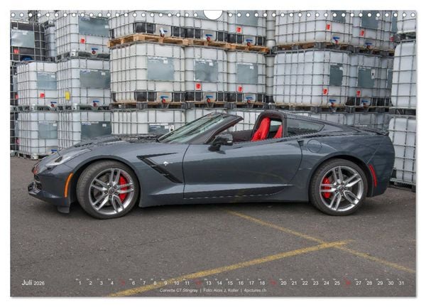 Produktbild: Corvette - Die US Ikone 2026 (Wandkalender 2026 DIN A3 quer), CALVENDO Monatskalender