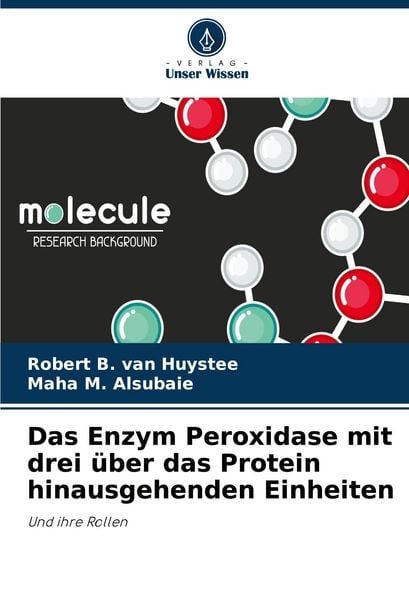 Produktbild: Das Enzym Peroxidase mit drei &uuml;ber das Protein hinausgehenden Einheiten