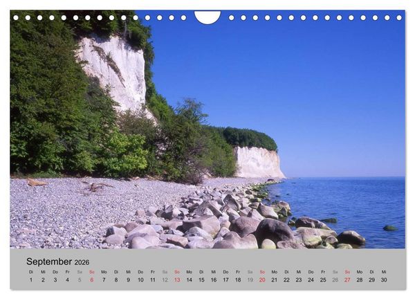 Produktbild: Deutschlands sch&ouml;ner Norden (Wandkalender 2026 DIN A4 quer), CALVENDO Monatskalender