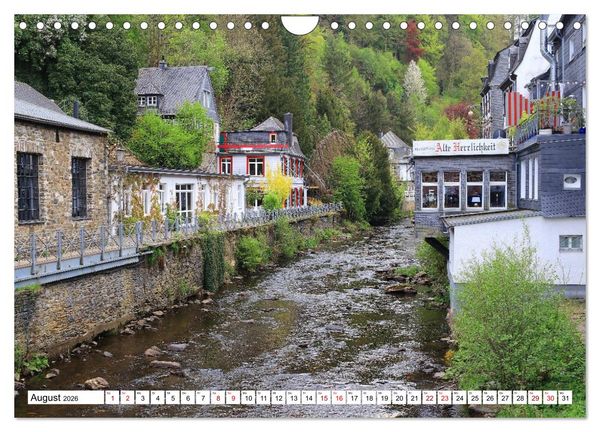 Produktbild: Liebenswertes Monschau (Wandkalender 2026 DIN A4 quer), CALVENDO Monatskalender