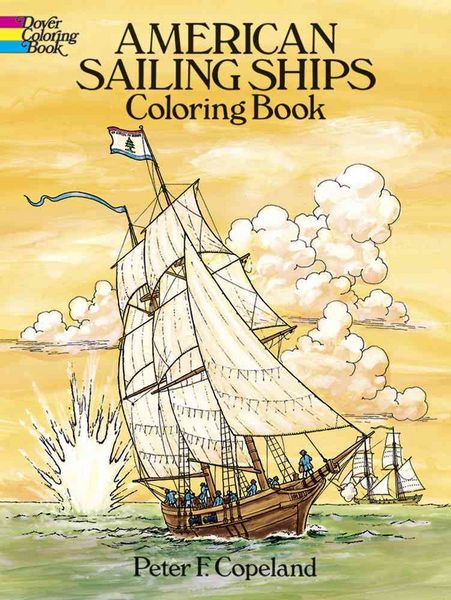 Produktbild: Copeland, P: American Sailing Ships Coloring Book