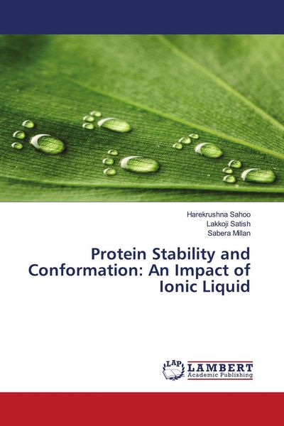 Produktbild: Protein Stability and Conformation: An Impact of Ionic Liquid
