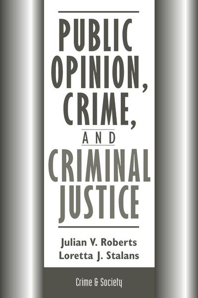 Produktbild: Public Opinion, Crime, And Criminal Justice