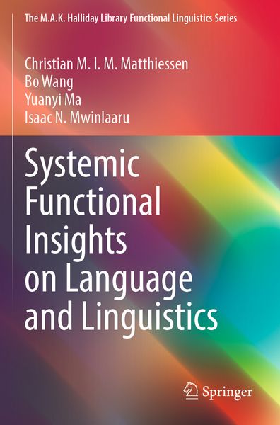 Produktbild: Systemic Functional Insights on Language and Linguistics
