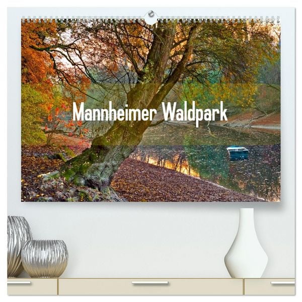 Produktbild: Mannheimer Waldpark (hochwertiger Premium Wandkalender 2026 DIN A2 quer), Kunstdruck in Hochglanz