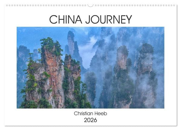 China Journey (Wandkalender 2026 DIN A2 quer), CALVENDO Monatskalender