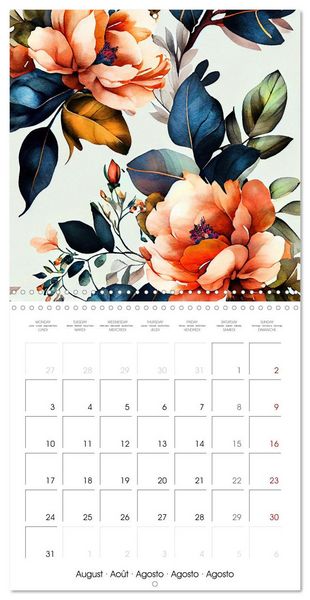 Produktbild: The Art of Botany (Wall Calendar 2026 12 &times; 12 Inch) CALVENDO 12 Month Wall Calendar