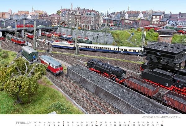 Produktbild: Traumanlagen von Modellbahnprofis Kalender 2027