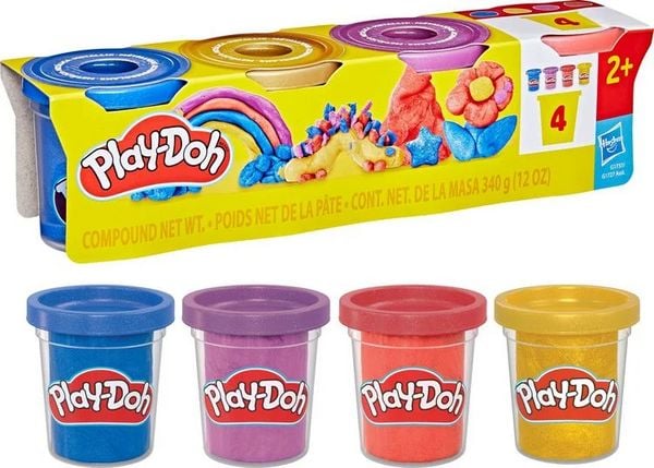 Produktbild: PD 4Er-Pack Schimmerglanzknete