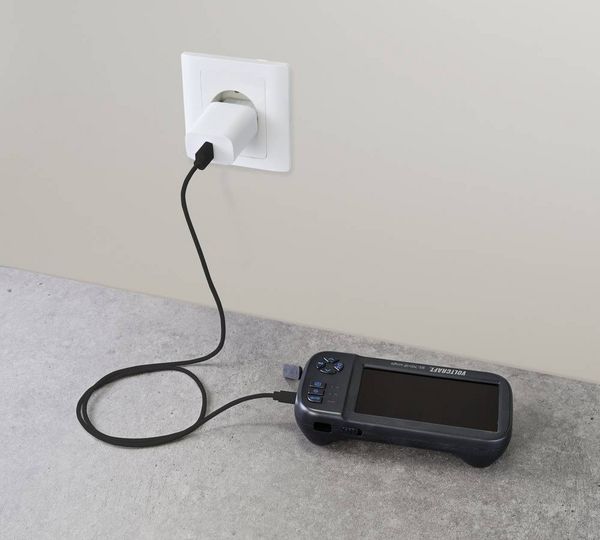 Produktbild: VOLTCRAFT BS-701SE+IP single lens (1 Kamera) Endoskop Sonden-&Oslash;: 8mm Sonden-L&auml;nge: 5m