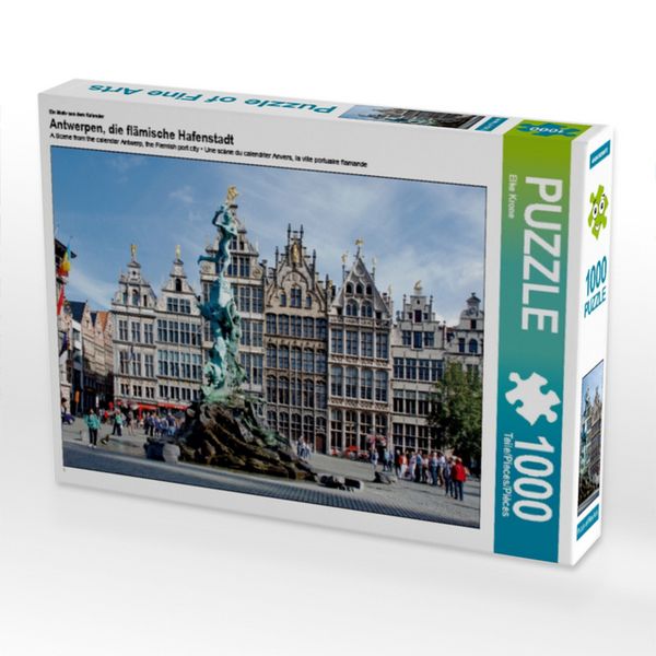 Ein Motiv aus dem Kalender Antwerpen, die flämische Hafenstadt (Puzzle)