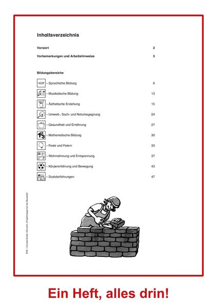Produktbild: Kita aktiv Projektmappe Auf der Baustelle