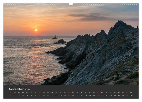 Produktbild: Bretagne - Cap Sizun (hochwertiger Premium Wandkalender 2026 DIN A2 quer), Kunstdruck in Hochglanz