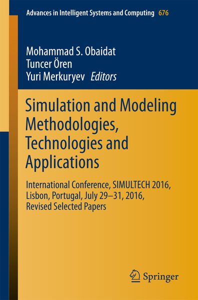 Produktbild: Simulation and Modeling Methodologies, Technologies and Applications
