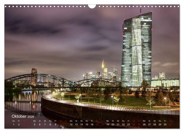 Produktbild: Deutschland Impressionen bei Nacht (Wandkalender 2026 DIN A3 quer), CALVENDO Monatskalender