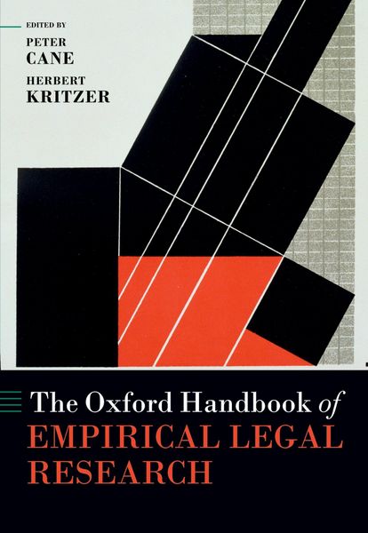 Produktbild: The Oxford Handbook of Empirical Legal Research