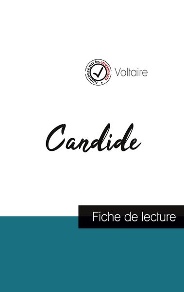 Candide de Voltaire (fiche de lecture et analyse complète de l'oeuvre); Taschenbuch von Voltaire, Comprendre la littérature, 9782759310517
