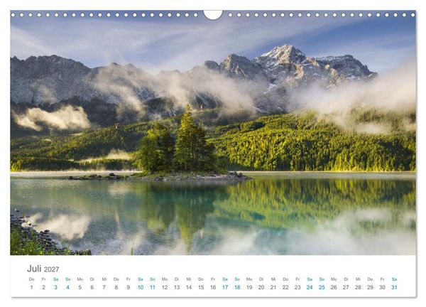 Produktbild: Alpen im Licht (Wandkalender 2027 DIN A3 quer), CALVENDO Monatskalender