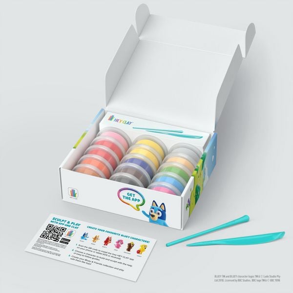 Produktbild: Hey Clay Bluey Set 15 Dosen