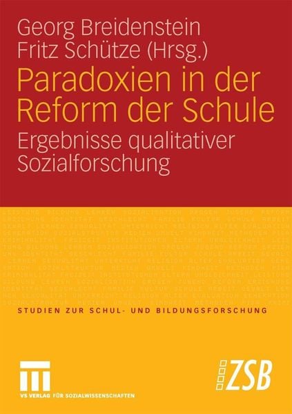 Produktbild: Paradoxien in der Reform der Schule