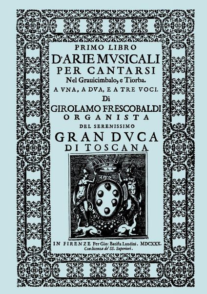 Produktbild: D'Arie Musicali per Cantarsi, Primo Libro & Secondo Libro. [Facsimiles of the 1630 editions.]