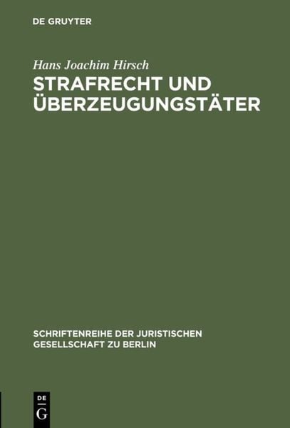 Produktbild: Strafrecht und &Uuml;berzeugungst&auml;ter