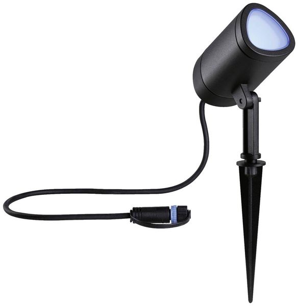 Produktbild: Paulmann 94849 Beleuchtungssystem Plug & Shine LED-Gartenstrahler LED 6.5W RGBW Anthrazit