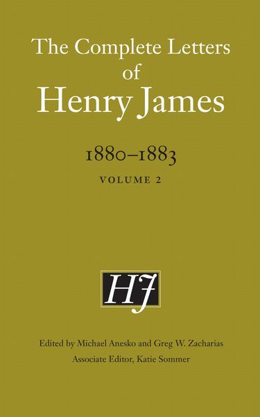 Produktbild: The Complete Letters of Henry James, 1880-1883