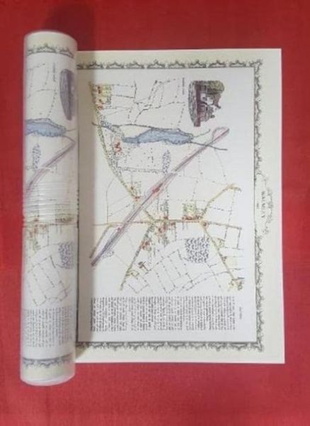 Produktbild: Walmley Village 1882 - Old Map Supplied Rolled in a Clear Two Part Screw Presentation Tube - Print Size 45cm x 32cm