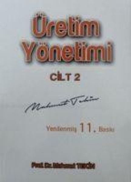 Produktbild: &Uuml;retim Y&ouml;netimi Cilt 2