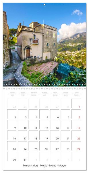 Produktbild: Around Naples (Wall Calendar 2026 12 &times; 12 Inch) CALVENDO 12 Month Wall Calendar