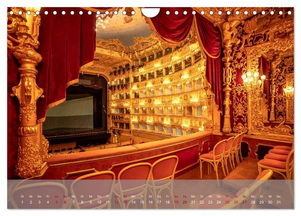 Produktbild: Teatro La Fenice (Wandkalender 2026 DIN A4 quer), CALVENDO Monatskalender