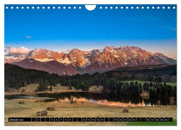 Produktbild: Traumhafte Alpen (Wandkalender 2026 DIN A4 quer), CALVENDO Monatskalender