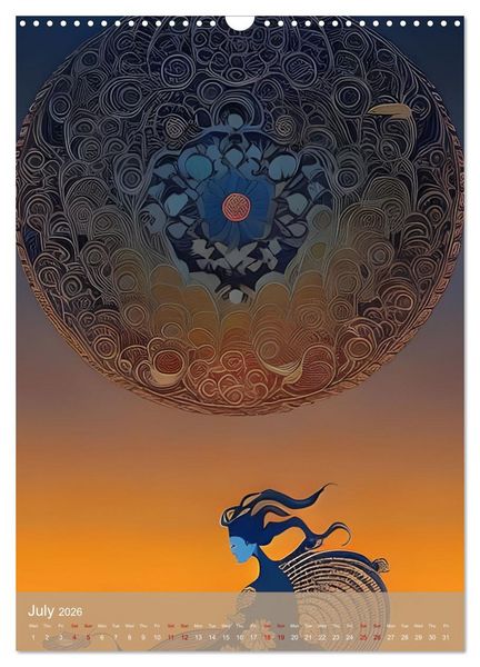 Produktbild: Hidden Beauty (Wall Calendar 2026 DIN A3 portrait), CALVENDO 12 Month Wall Calendar