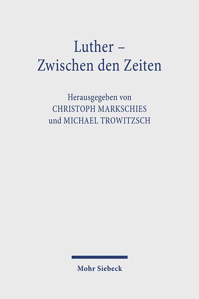 Produktbild: Luther, zwischen den Zeiten