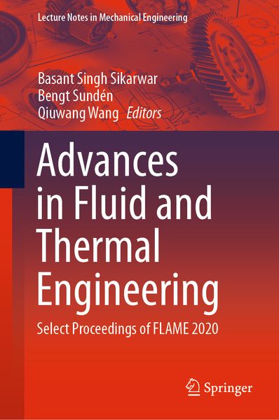 Produktbild: Advances in Fluid and Thermal Engineering