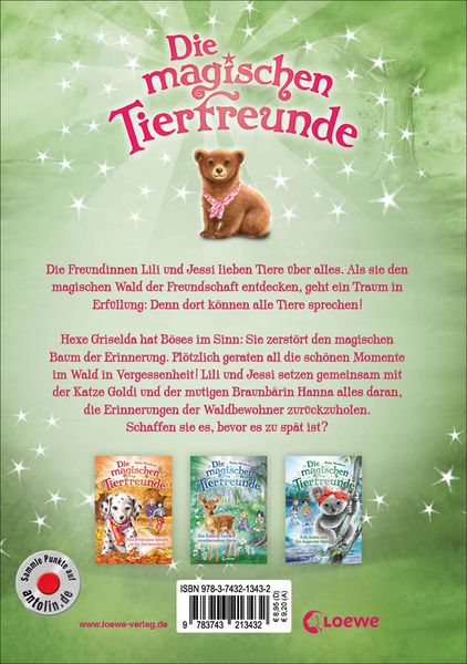 Produktbild: Die magischen Tierfreunde (Band 18) - Hanna Honigherz und der Baum der Erinnerung