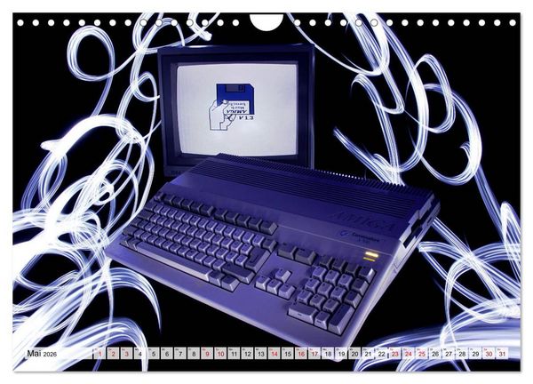 Produktbild: Computer der 80er (Wandkalender 2026 DIN A4 quer), CALVENDO Monatskalender