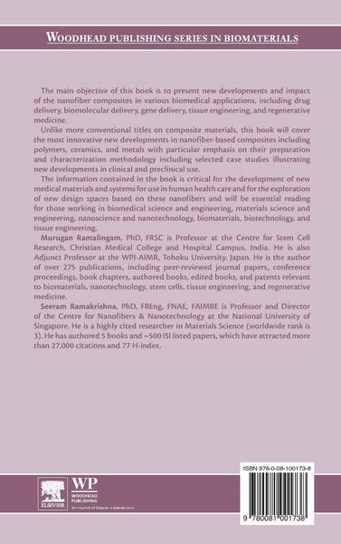 Produktbild: Nanofiber Composites for Biomedical Applications