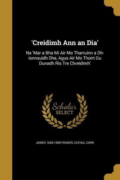 Produktbild: 'Creidimh Ann an Dia'