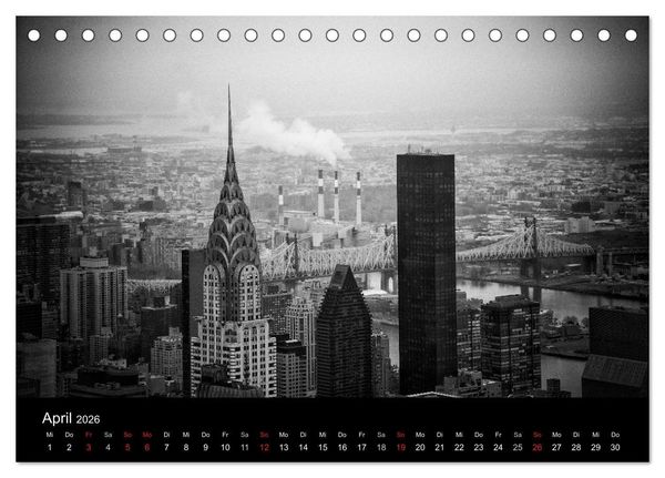 Produktbild: New York 2026 (Tischkalender 2026 DIN A5 quer), CALVENDO Monatskalender