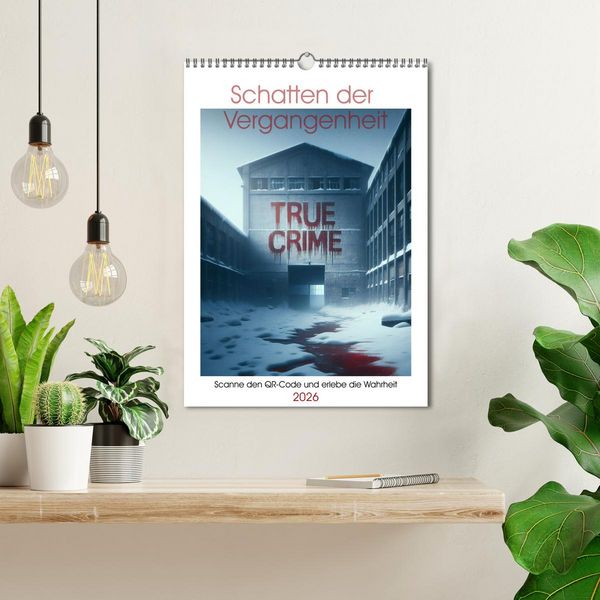 Produktbild: True Crime - Schatten der Vergangenheit (Wandkalender 2026 DIN A3 hoch), CALVENDO Monatskalender