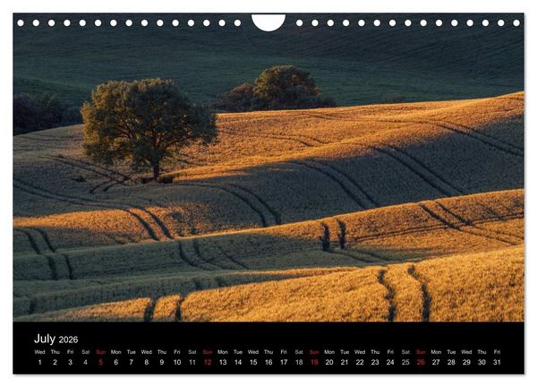 Produktbild: Tuscany Amazing Val d'Orcia (Wall Calendar 2026 DIN A4 landscape), CALVENDO 12 Month Wall Calendar
