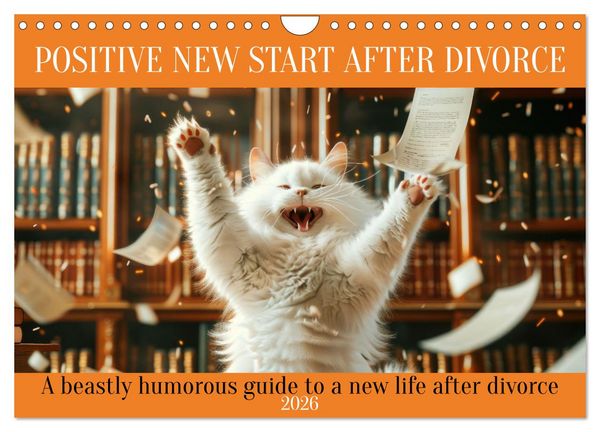 Positive new start after divorce (Wall Calendar 2026 DIN A4 landscape), CALVENDO 12 Month Wall Calendar