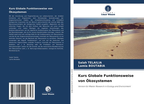 Produktbild: Kurs Globale Funktionsweise von &Ouml;kosystemen