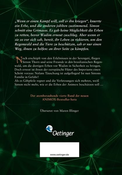 Produktbild: Die Erben der Animox 4. Der Verrat des Kaimans